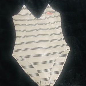 Pink sailor bodysuit!